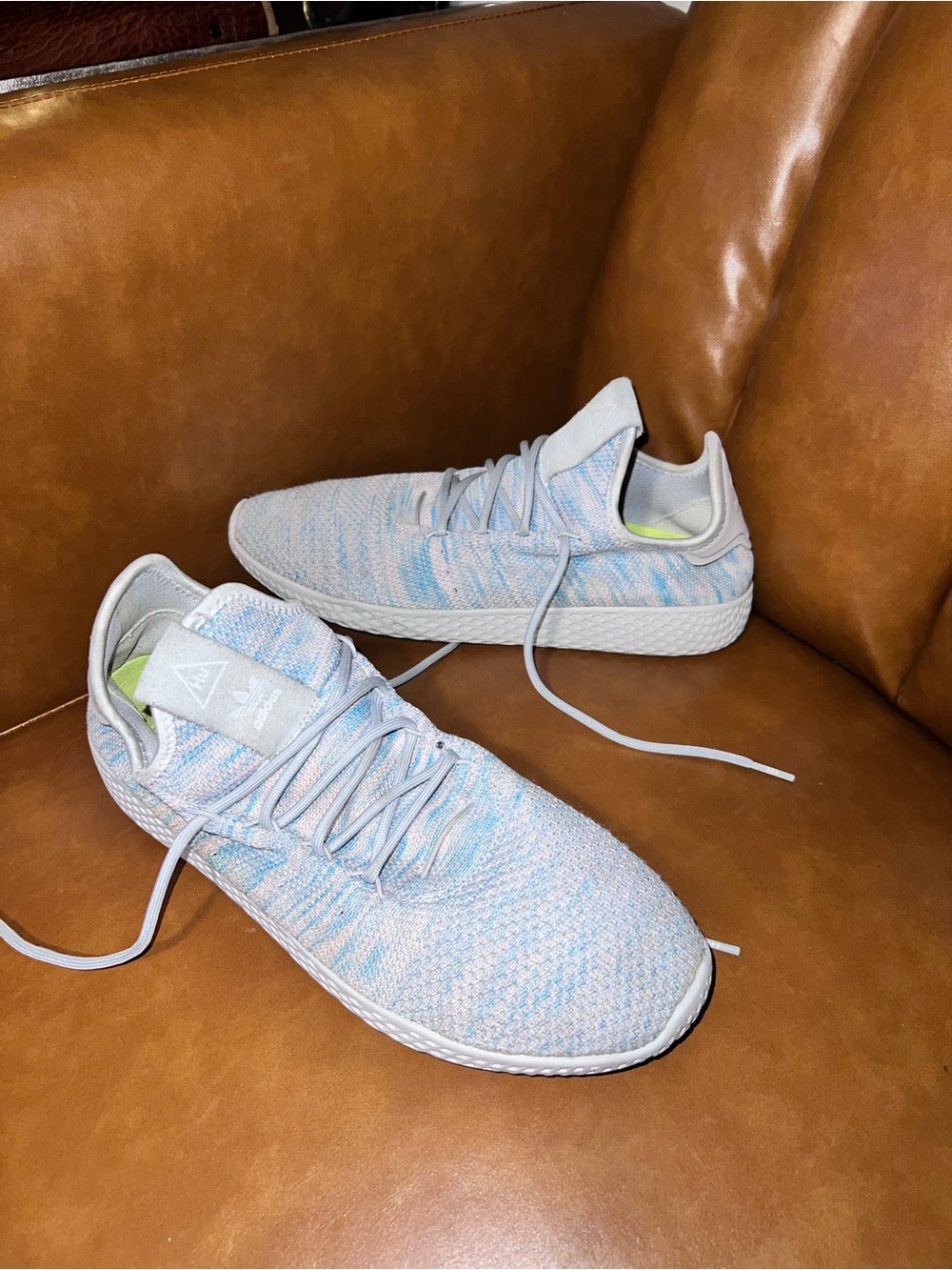 adidas adidas x Pharrell Tennis Hu 'Blue Pink' men’s size 10.5
